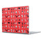 Looney Tunes Identity Red Pattern Pixelbook Skin